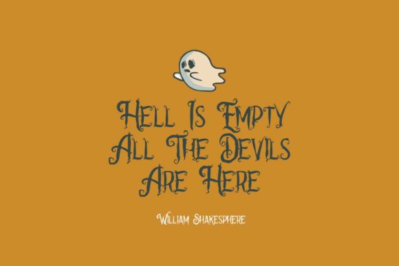 Hallodeer Font - Preview 2