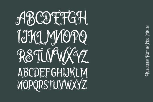 Hallodeer Font - Preview 6