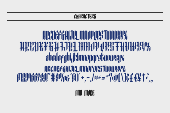 New Victoria Font PNG with transparent background - Preview 5