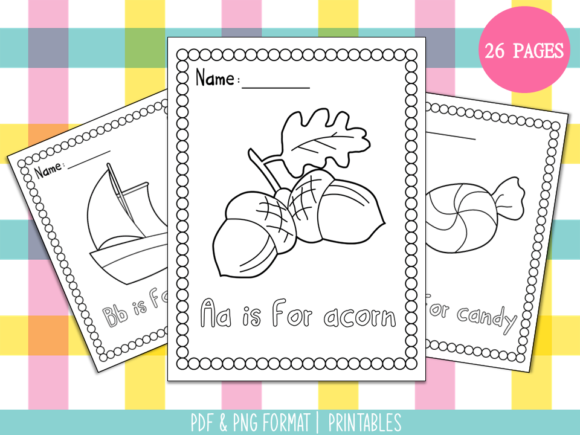 Alphabet Flower Summer ClipArt Set Graphic by Miss Cherry Designs ...