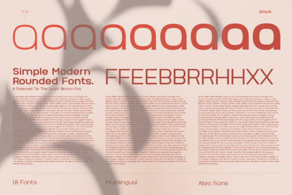 Abro Font - Preview 1
