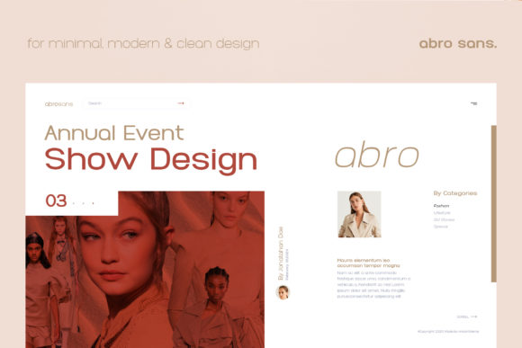 Abro Font - Preview 2