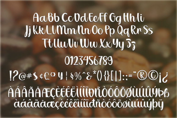 Bitterbeans Font - Preview 1