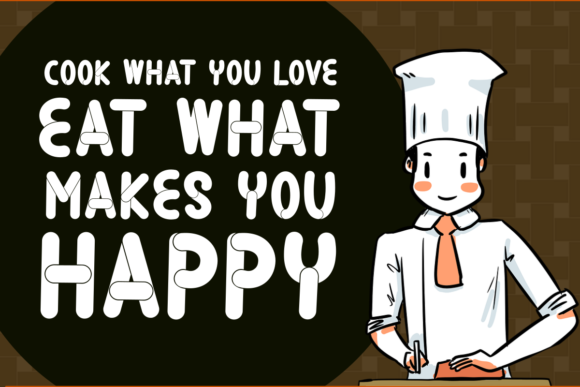Chef De Partie Font - Preview 4