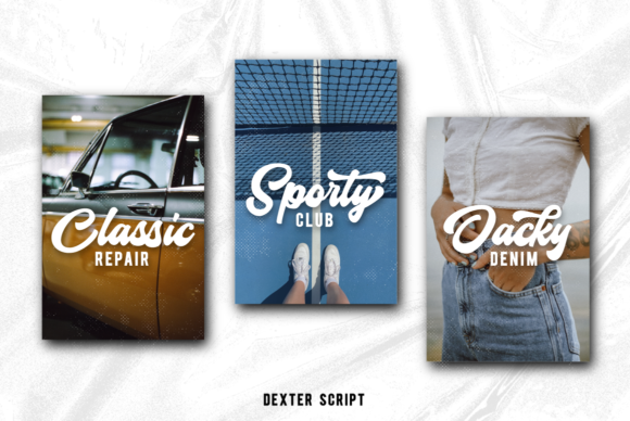 Dexter Font - Preview 4