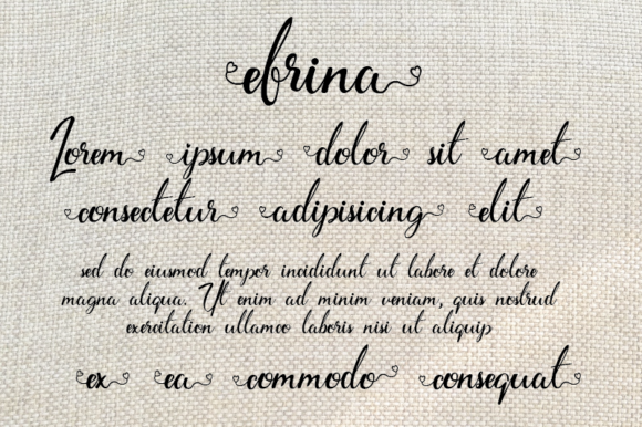 Efrina Font - Preview 2