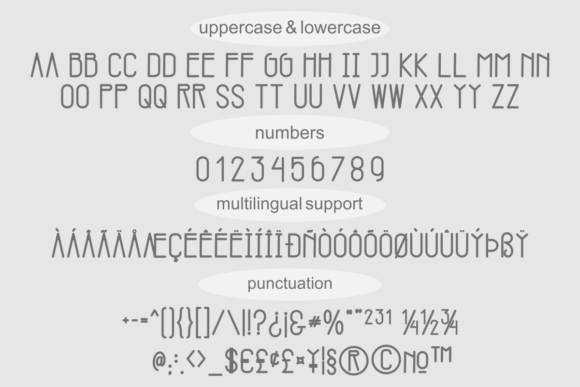 Garvey Font PNG with transparent background - Preview 1