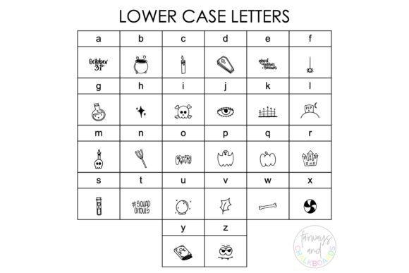 Halloween Doodle Font - Preview 2