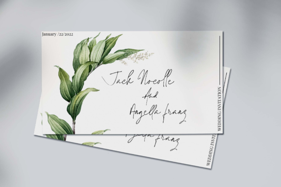 Jaccuzy Signature Font - Preview 1