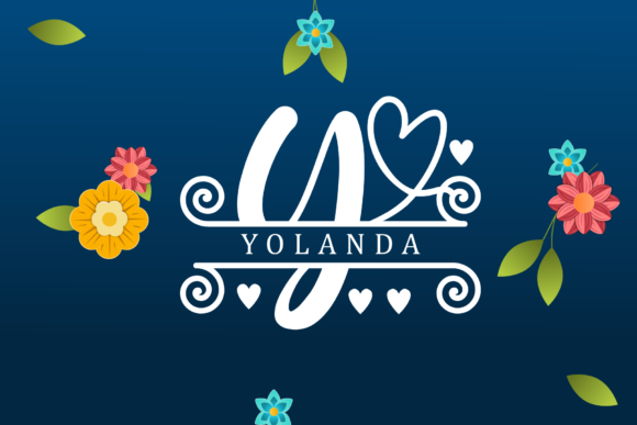 New Monogram Font PNG with transparent background - Preview 2