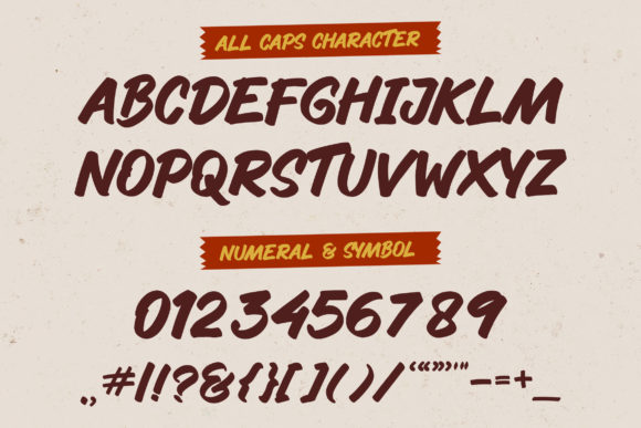 Rowan Maskide Font PNG with transparent background - Preview 3