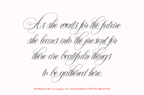 Arveraghen Font - Preview 2