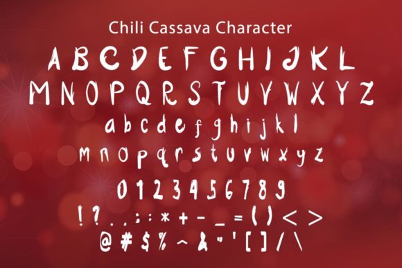 Chili Cassava Font - Preview 4