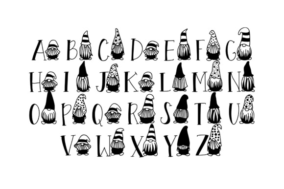 Cute Santa Font - Preview 1