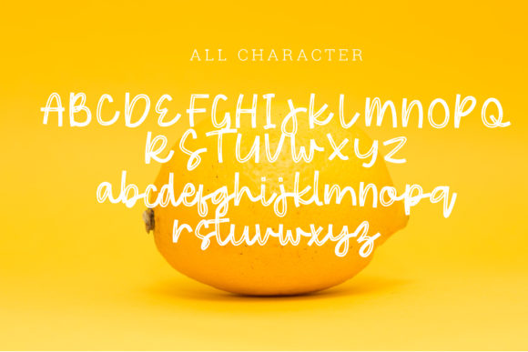 Fresh Lemonade Font - Preview 1