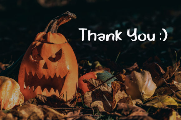 Halloween Movie Font PNG with transparent background - Preview 3