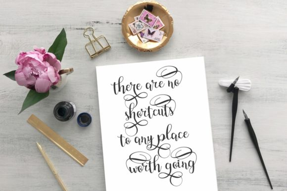 Harmony Font PNG with transparent background - Preview 1
