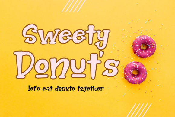 Rock Candy Font PNG with transparent background - Preview 3