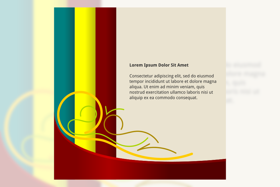 Abstract Colorful Background with Swirls Graphic by faqeeh · Creative ...