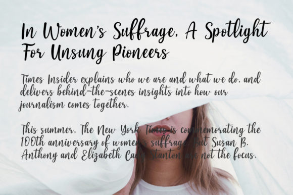 Alfia Font - Preview 6