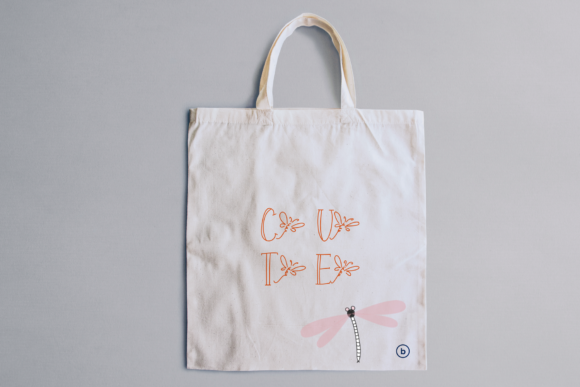 Baby Dragonfly Font - Preview 1