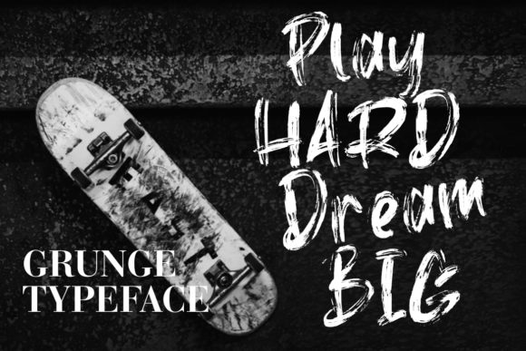Death Rock Font PNG with transparent background - Preview 3