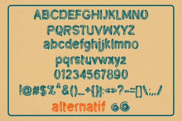 Go Retro Font - Preview 3