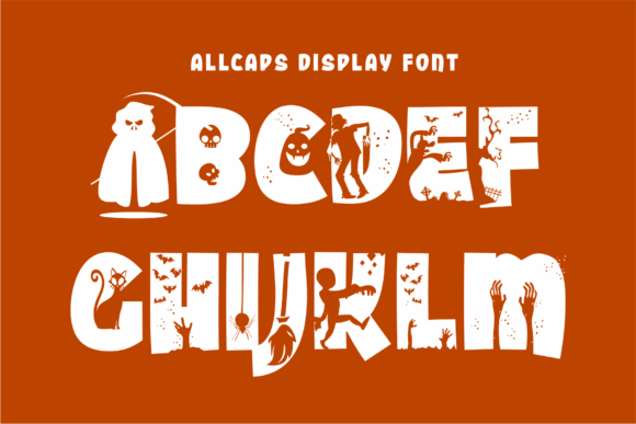 Halloween Party Font - Preview 1
