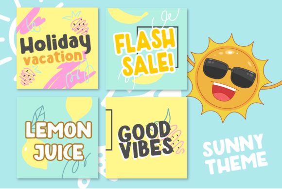 Hello Sunny Font - Preview 2
