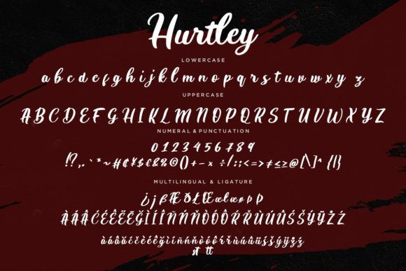 Hurtley Font - Preview 6