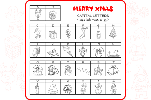 Merry Xmas Font PNG with transparent background - Preview 1