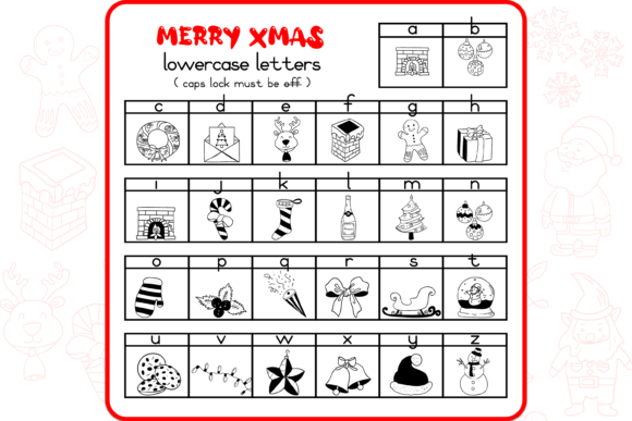 Merry Xmas Font PNG with transparent background - Preview 2