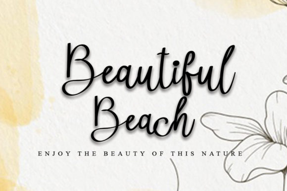 Pattaya Font PNG with transparent background - Preview 2