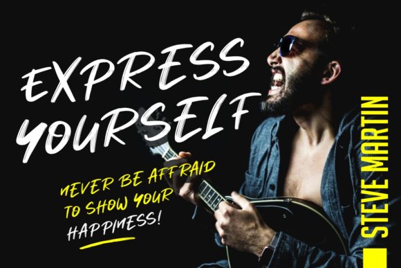 Rockys Font PNG with transparent background - Preview 1