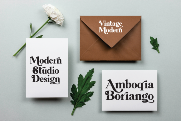 Amboqia Boriango Font - Preview 3