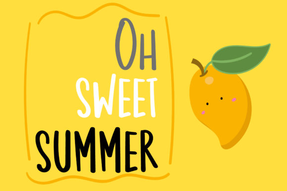 Banana Font - Preview 1