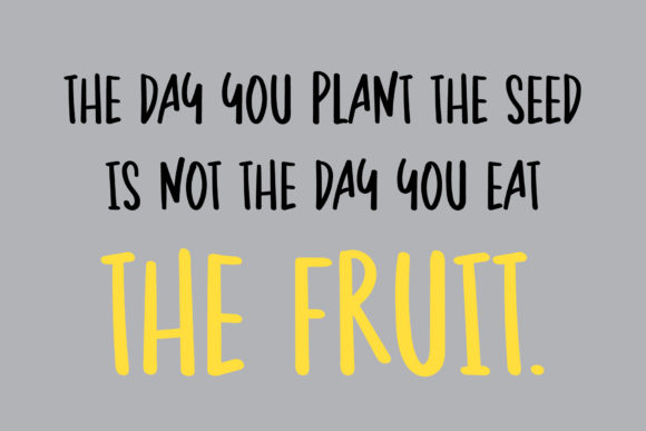 Banana Font - Preview 3