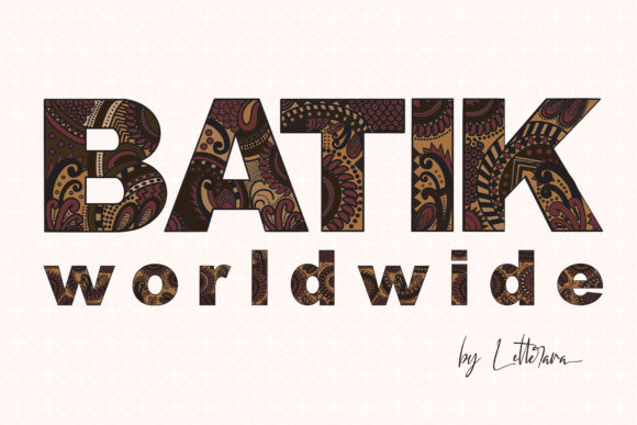 Batik Worldwide Font - Preview 1