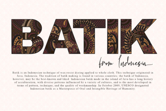 Batik Worldwide Font - Preview 2