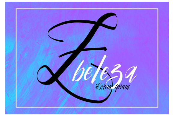 Beleza Pura Font - Preview 2
