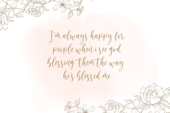 Blessing Day Font - Preview 5