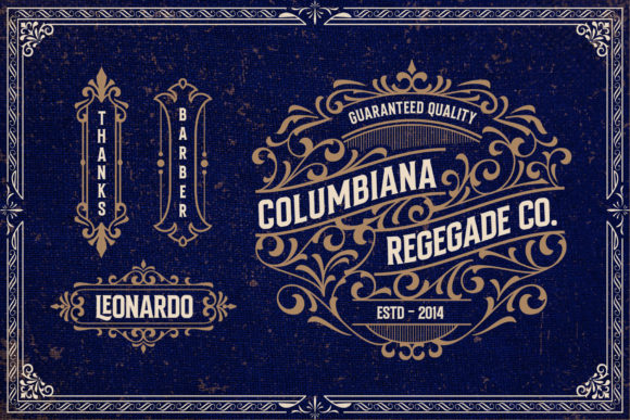 Bondrians Font - Preview 3