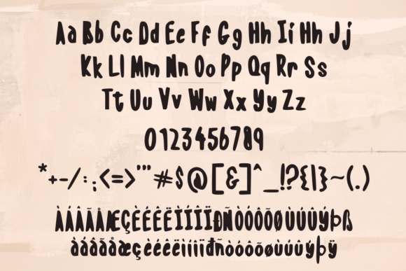 Broken Brakes Font - Preview 1