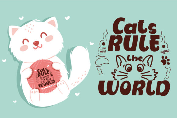 Cats Style Font - Preview 1