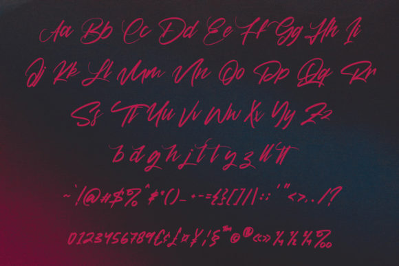 Diettersen Font PNG with transparent background - Preview 6