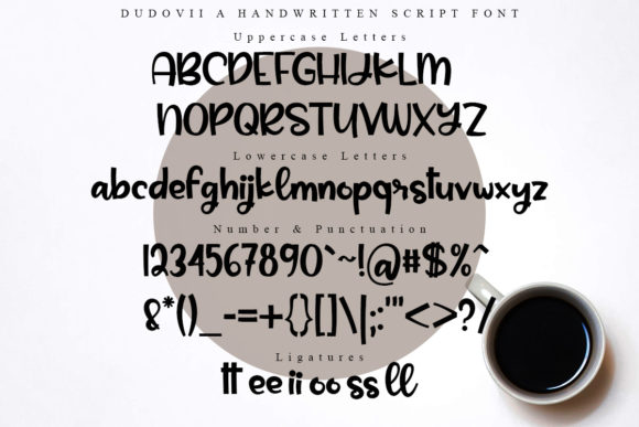 Dudovii Font - Preview 5