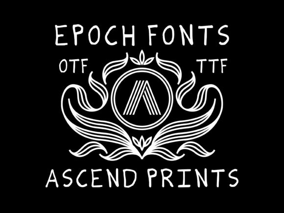 Epoch Font - Preview 1