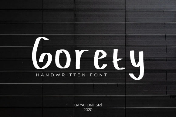 Gorety Font - Preview 2
