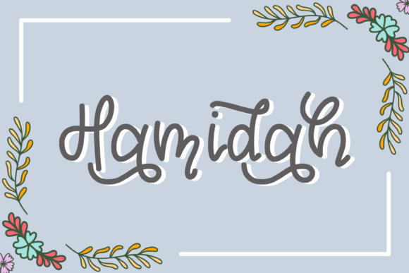 Hamidah Font - Preview 1