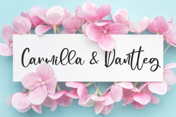 Heartbright Font PNG with transparent background - Preview 4